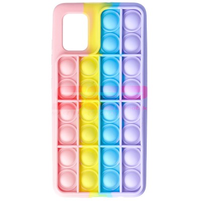 Toc silicon Pop IT Bubble Samsung Galaxy A51 Rainbow foto