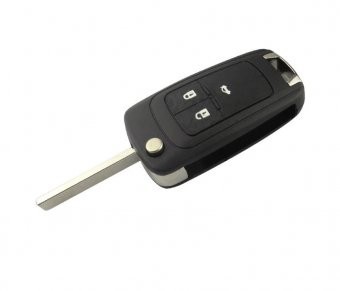 Cheie auto Topautochei&amp;reg; pentru Opel Astra J, Insignia, Corsa E, Zafira C 433 Mhz, 3 butoane, ID46 7941E 5WK50079 95507070 chip GM(HITA G2) foto