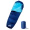 vidaXL Sac de dormit tip mumie pentru adulți de camping, 3 anotimpuri 94479
