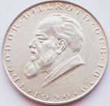 270 Austria 2 Schilling 1929 Theodor Billroth km 2844 argint