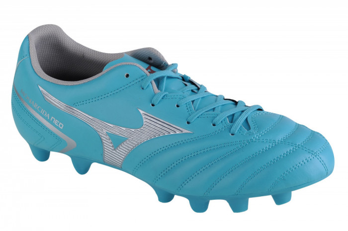 Pantofi de fotbal Mizuno Monarcida Neo II FG P1GA232525 albastru
