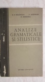 D. Drasoveanu, P. Dumitrascu, M. Zdrenghea - Analize gramaticale si stilistice
