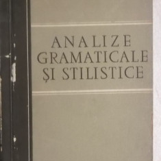 D. Drasoveanu, P. Dumitrascu, M. Zdrenghea - Analize gramaticale si stilistice