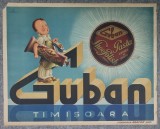 Afiș / Reclamă Guban Timișoara (crema de ghete)