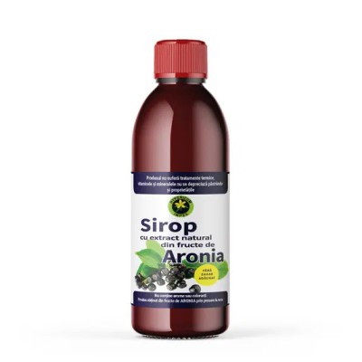 SIROP ARONIA FARA ZAHAR 500ML foto
