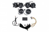 Grile de aerisire LED consola centrala 7 culori Mercedes S-Class W222 2013-2020