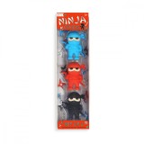 Cumpara ieftin Radiere Ninja - Set de 3, Ooly