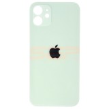 Capac Baterie iPhone 12 Verde Compatibil, Decupaj Camera Mare, Ambalaj Bulk