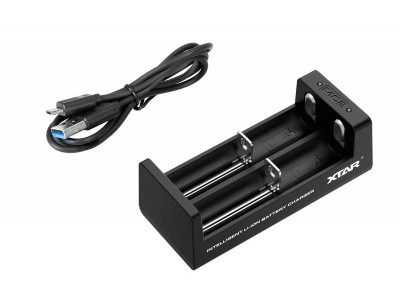 Incarcator litiu 2x18650 universal USB MC2 foto