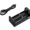 Incarcator litiu 2x18650 universal USB MC2
