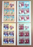 TIMBRE ROMANIA MNH LP2168b/2017 CIRCUL GLOBUS minicoala 5 timbre+ 1 vinieta, Nestampilat