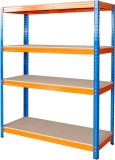 Reg&aacute;l Racks RAT60 HD, kovov&yacute;, 4 police, 1800x1800x600 mm, max. 600 kg/polica