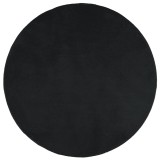 Cumpara ieftin Covor &bdquo;OVIEDO&rdquo;, fire scurte, negru, &Oslash; 160 cm