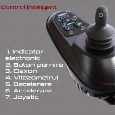 Scaun rotile electric cu joystick, Dr. Denis foto