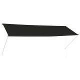 Cumpara ieftin Copertina retractabila, antracit, 350 x 150 cm