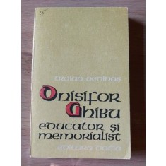 Onisifor Ghibu educator si memorialist Traian Vedinas