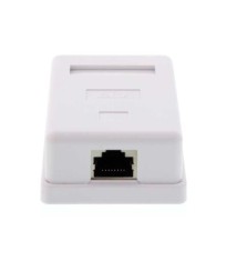 Priza simpla FTP cat6 RJ45 ecranat pe tencuiala Well foto