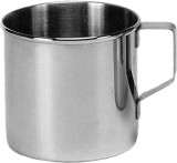 Cana inox cu toarta, 350 ml