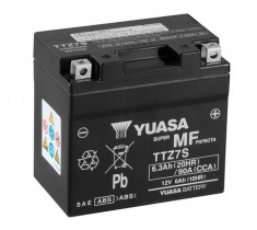 Baterie moto 12V 6.3Ah (TTZ7-S) AGM fara mentenanta (sigilata) Yuasa - dry - gata activata (echivalenta YTZ7-S) foto