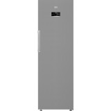 Congelator Beko B5RFNE314XB, 282 l, NoFrost, SafetyGlass, Compresor ProSmart Inverter, Compartiment MaxStore, Usa reversibila, H 186.5 cm, Argintiu, C