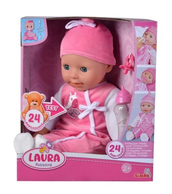 LAURA BABBLING BEBELUS 38CM foto