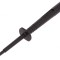 Terminal de masurare 16A negru 4mm 1kVDC
