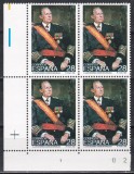 Spania 1993 - Moartea lui Don Juan de Borbon, 1913-1993, Bloc de 4, MNH, Nestampilat