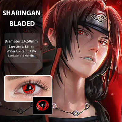 Lentile de contact colorate naruto sharingan itachi kakashi sasuke foto