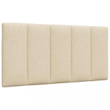 Cumpara ieftin Pernă pentru tăblie de pat, crem, 100 cm, material textil