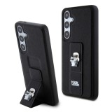 Husa pentru Samsung Galaxy S24 Plus - Karl Lagerfeld Saffiano Gripstand (KLHCS24MGSAKCPK) - Karl&amp;Choupette