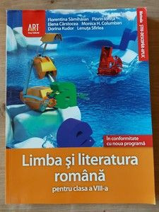 Limba si literatura romana pentru clasa a 8-a - Florentina Samihaian, Florin Ionita foto