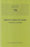 Sfantul Vasile cel Mare - Omilii si cuvantari (PSB Serie noua 1)