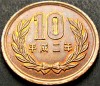 Moneda exotica 10 YEN - JAPONIA, anul 1990 * cod 1435, Asia
