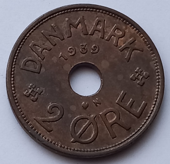 Danemarca , 2 Ore 1939