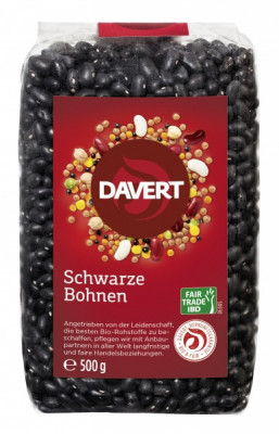 Fasole Neagra Bio Fairtrade 500gr Davert foto