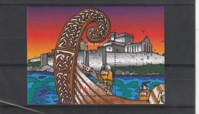 Navalire vikingi pe malurile Marii Britanii ,Man! foto