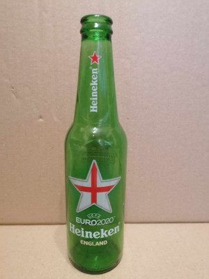 Sticla de colectie - Bere Heineken UEFA EURO 2020 , ANGLIA foto