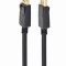 CABLU video GEMBIRD, DisplayPort (T) la DisplayPort (T), 10m, rezolutie maxima 4K (3840 x 2160) la 60 Hz, negru, &quot;CC-DP2-10M&quot; (timbru verde 0.18 lei)