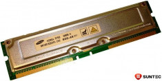 Memorie ECC RDRAM RIMM Samsung 256MB PC700 355MHz MR16R1628AF0-CK8 foto