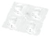 Lentila LED Patrata 6mm Transparenta LEDIL Componente Electronice