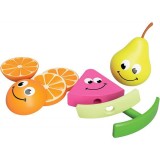 Set jucarii senzoriale fructele prietenoase, Fat Brain Toys