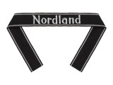 WW2 Banderola Germana SS Nordland Divizion Officer