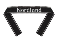 WW2 Banderola Germana SS Nordland Divizion Officer