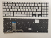 Tastatura Laptop, Asus, VivoBook 15 M1503Q, X1502ZA, X1502VA, M1502Z, M1502ZA, iluminata, argintie, layout US