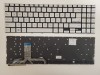 Tastatura Laptop, Asus, VivoBook 15 D1502I, D1502IA, D1502Y, D1502YA, D1502Q, D1502QA, iluminata, argintie, layout US
