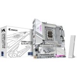 Placa de baza GIGABYTE Z890M A ELITE WF7 ICE, LGA1851, DDR5, BT, Wi-Fi, Micro ATX, Alb