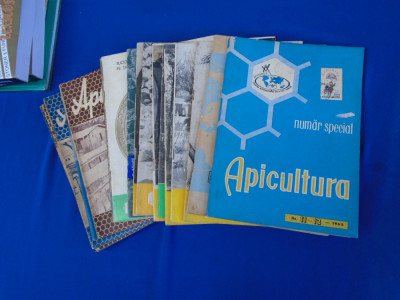 LOT 20 REVISTE &amp;#039;&amp;#039;APICULTURA&amp;#039;&amp;#039; , 1956 - 1974 foto