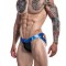 Chiloti C4M Desire Jockstrap, Blue Leatherette, XL