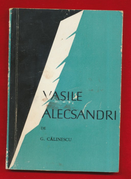 George Calinescu &quot;Vasile Alecsandri&quot;1965