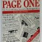 PAGE ONE , MAJOR EVENTS 1920 -1984 AS PRESENTED IN ' THE NEW YORK TIMES ' , APARUTA 1984
